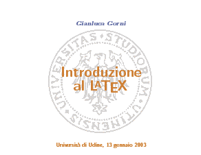 LaTeX Course Front Page