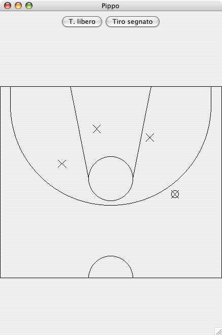 Progetto per programmazione e laboratorio, twm Misure campo basket