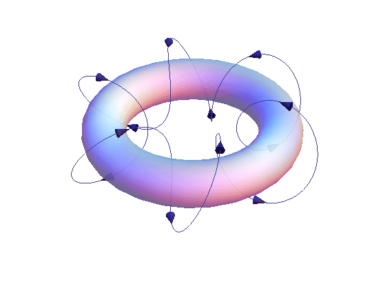 helix around torus