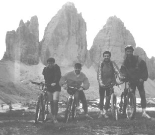 Picture taken on Tre Cime di
	Lavaredo